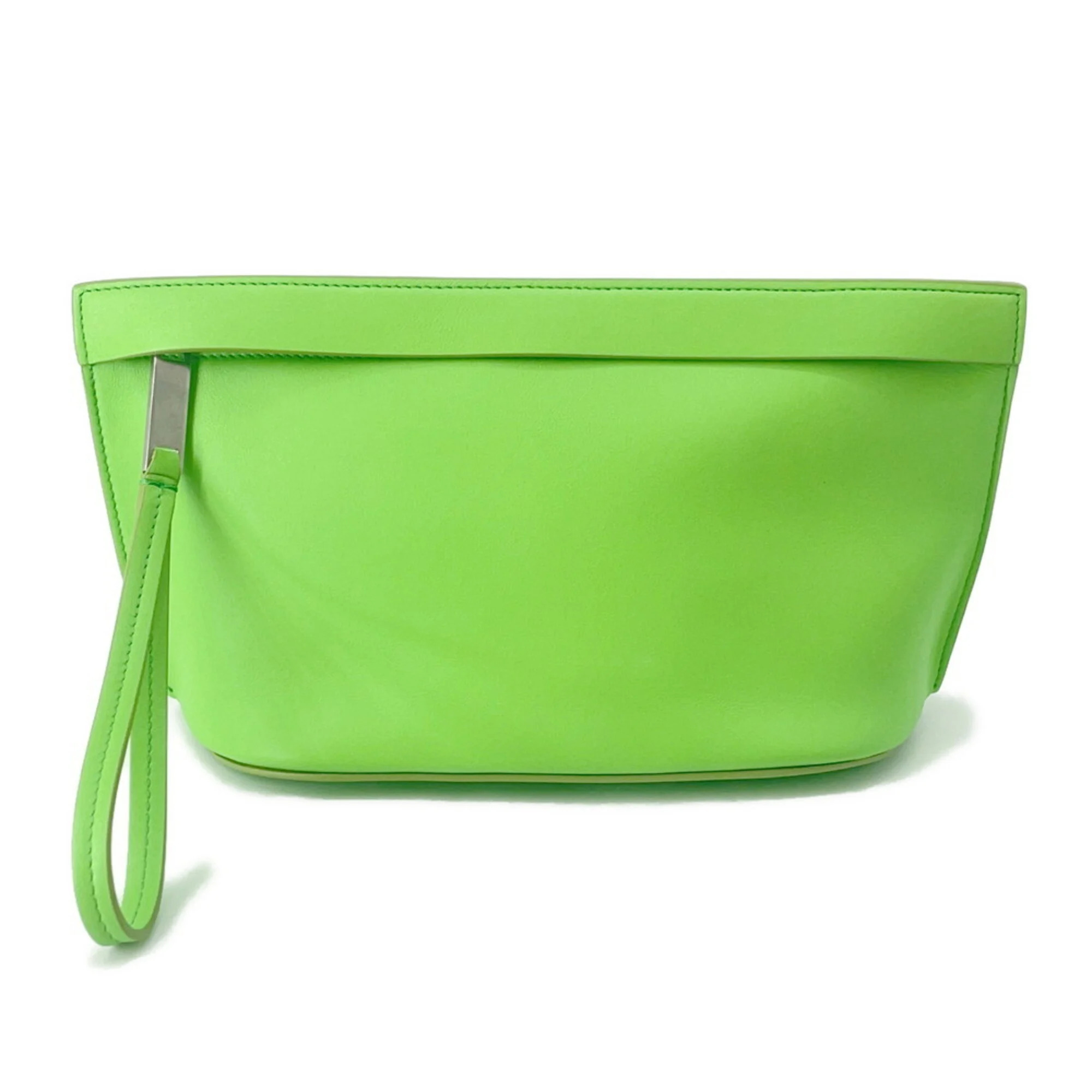 Salvatore Ferragamo Leather Clutch Bag 241390